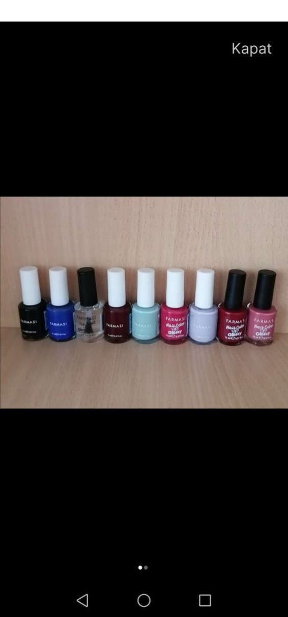 Farmasi Çok Renkli Oje Seti - Görsel 2