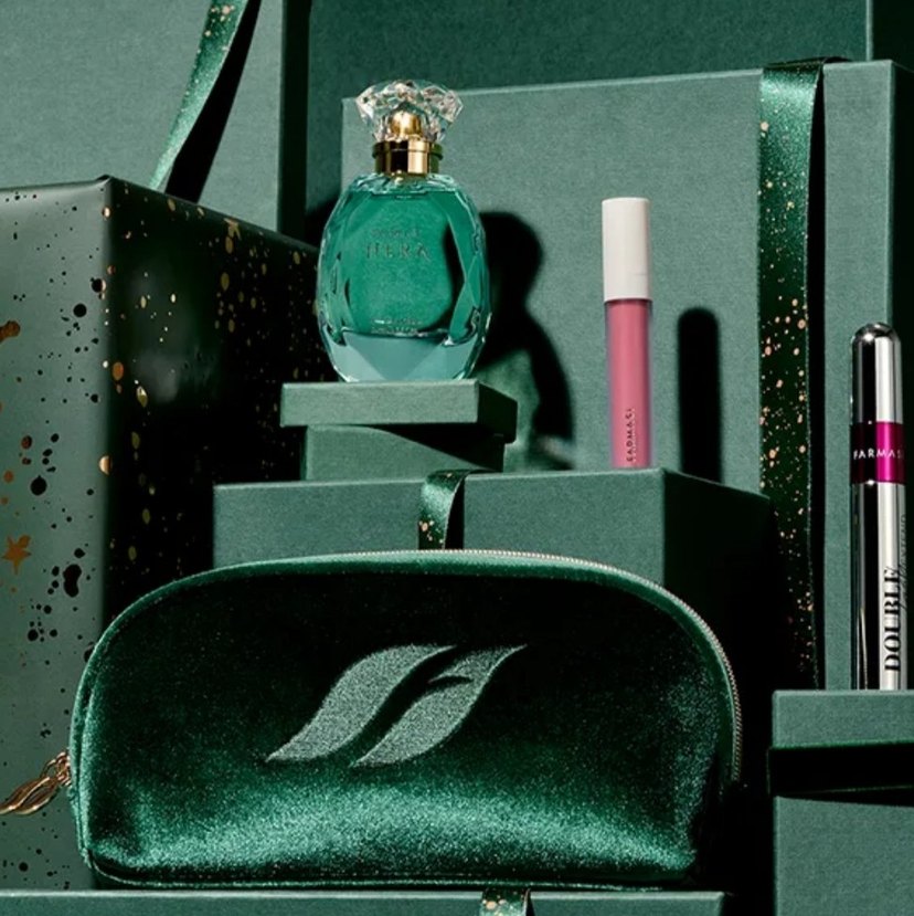 Kadın Parfüm Seti ve Ruj - Görsel 2