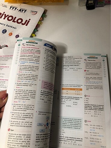 Beden 11.sınıf kimya Miray test kitabı