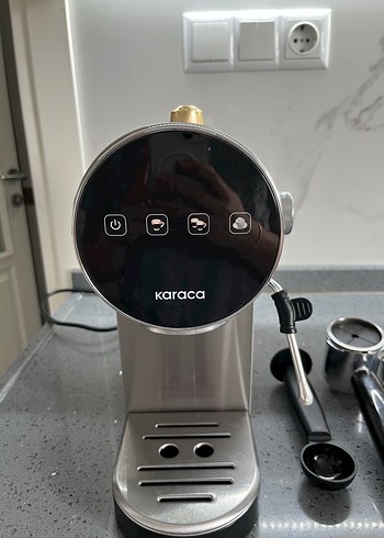 Karaca Gri Modern Espresso Kahve Makinesi