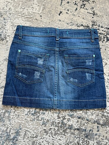 xs Beden Mini Jean Etek
