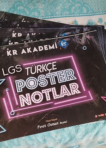 Poster notlar Lgs&8.Sınıf 