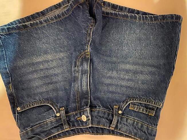 s Beden mavi Renk Trendyolmilla Denim Şort