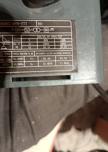 COSUN inverter çanta tipi kaynak makinesi - Görsel 3