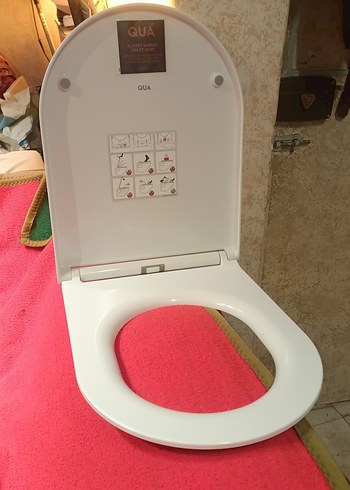QUA Plastik Tuvalet Kapağı - Görsel 3