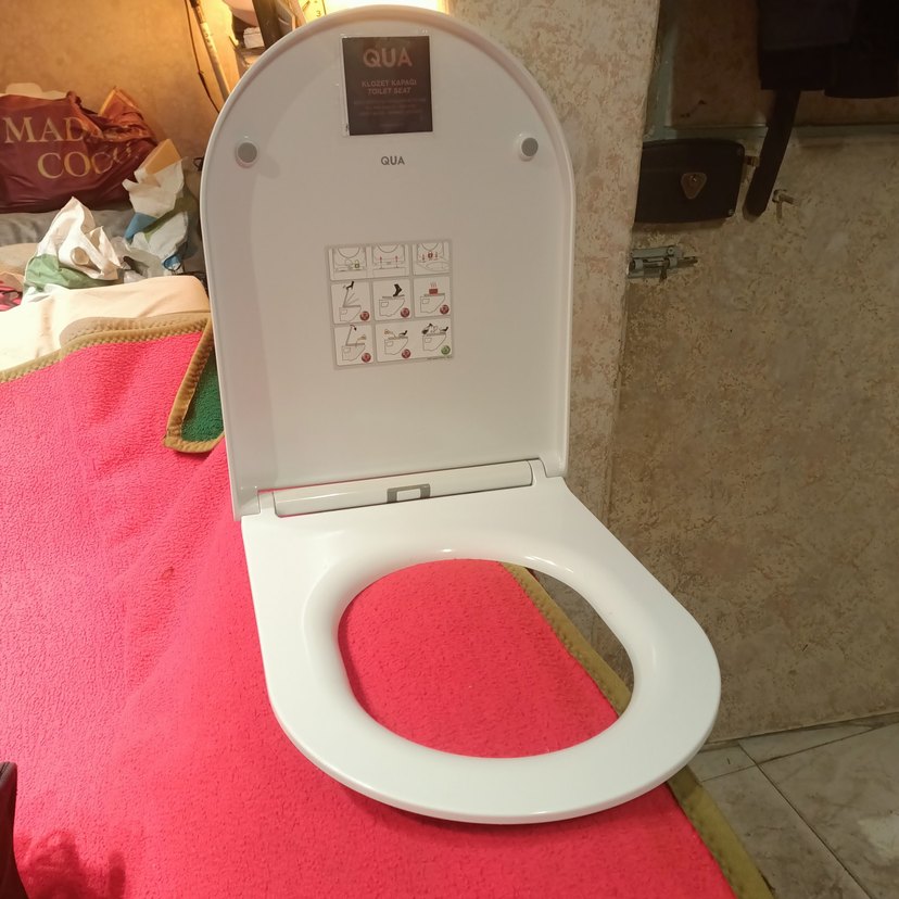QUA Plastik Tuvalet Kapağı - Görsel 3