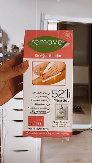 Remove sir Ağda bantları