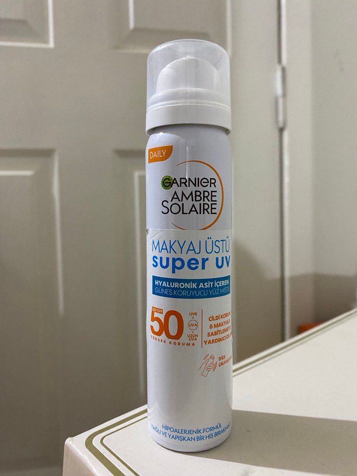 Garnier Ambre Solaire Super UV SPF 50 Yüz Koruyucu - Görsel 2