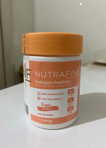 Nutrafine Şekersiz Kolajen Peptid Tozu 70 gr - Görsel 2