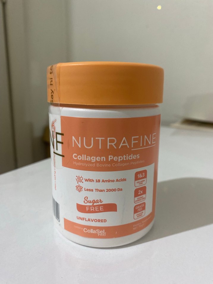 Nutrafine Şekersiz Kolajen Peptid Tozu 70 gr - Görsel 2