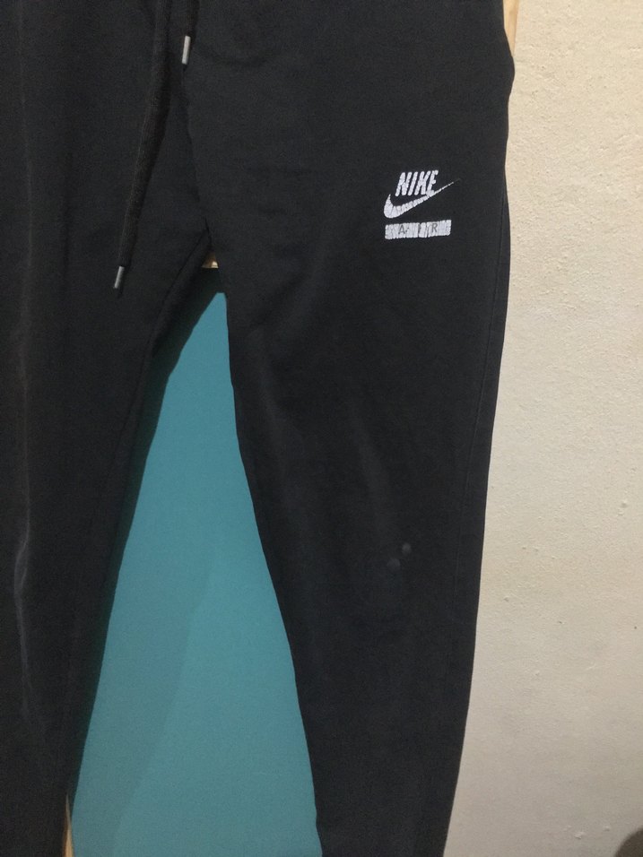 Nike Siyah Erkek Rahat Kesim Eşofman Altı - Görsel 2