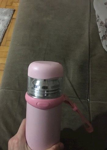 Pastel Pembe Touch Me Termos - Görsel 8