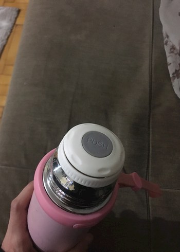 Pastel Pembe Touch Me Termos - Görsel 6