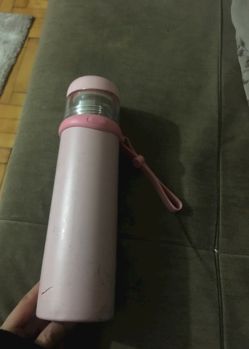 Pastel Pembe Touch Me Termos - Görsel 10