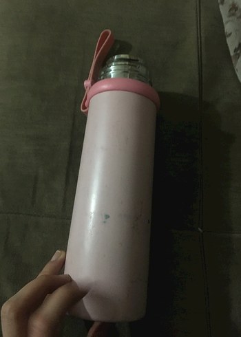 Pastel Pembe Touch Me Termos - Görsel 5