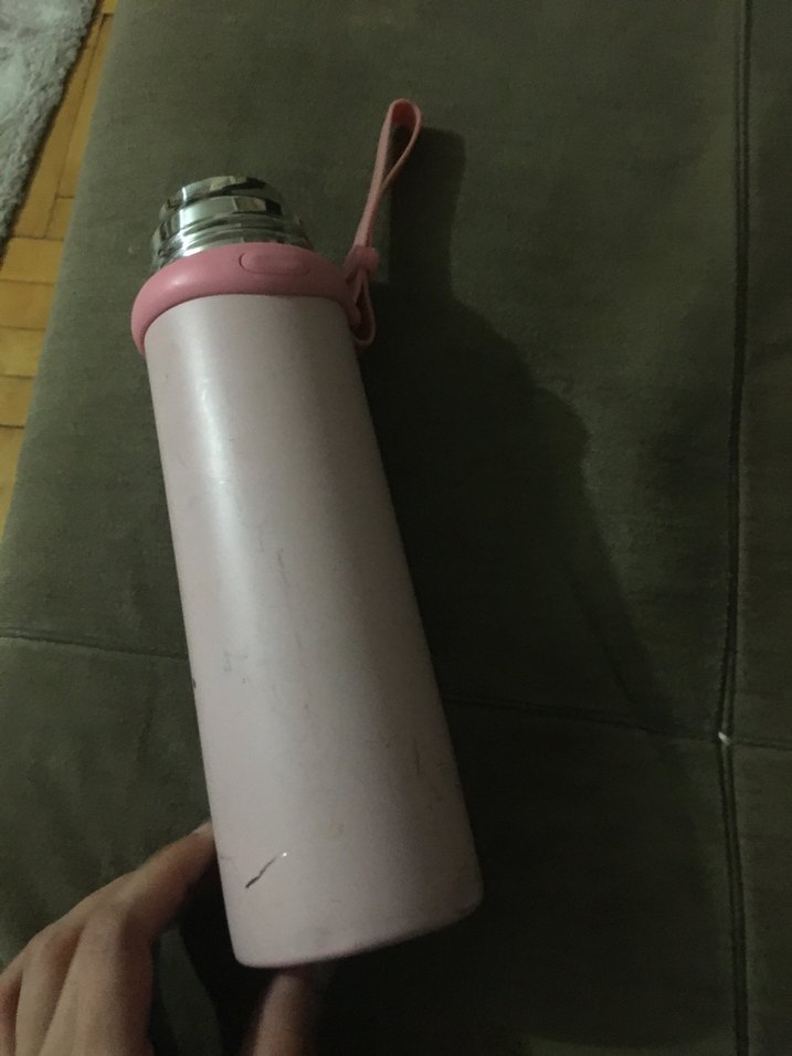 Pastel Pembe Touch Me Termos - Görsel 3