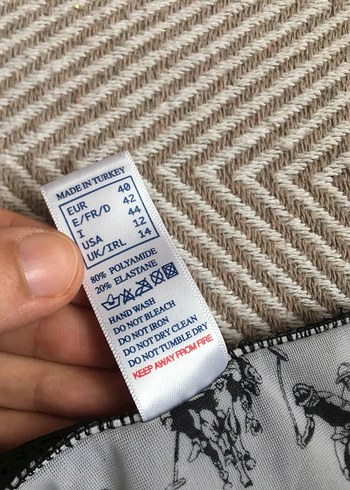 Siyah Gotik Strappy Bikini Altı - Görsel 2