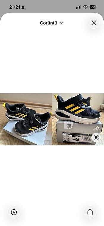 Adidas bebek ayakkabı - Görsel 3