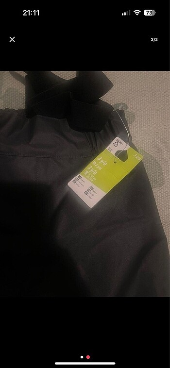 Decathlon kar-yağmur pantolonu - Görsel 2