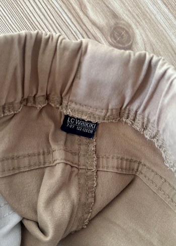 Bej Keten Erkek Çocuk Pantolonu - Görsel 3