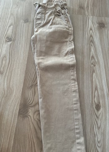Bej Keten Erkek Çocuk Pantolonu - Görsel 2