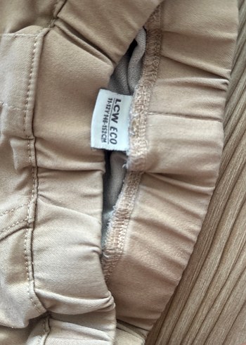 Bej çocuk 11-12 yaş okul pantalonu - Görsel 3