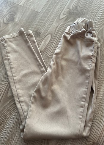 Bej çocuk 11-12 yaş okul pantalonu - Görsel 2