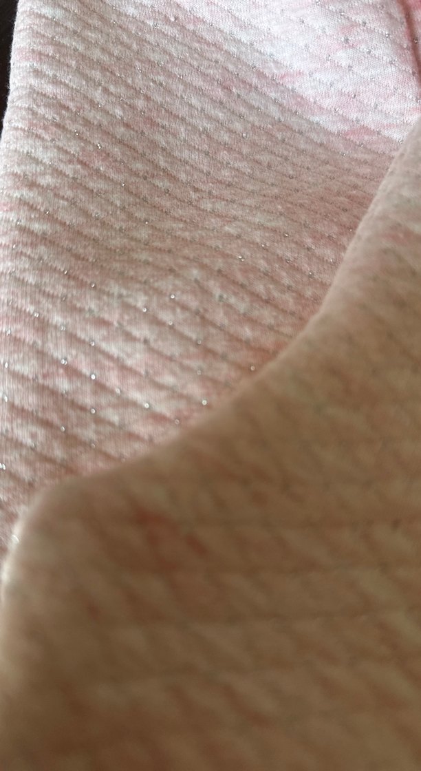 Kız Çocuk Pembe Desenli pırıltılı Eşofman - Görsel 3