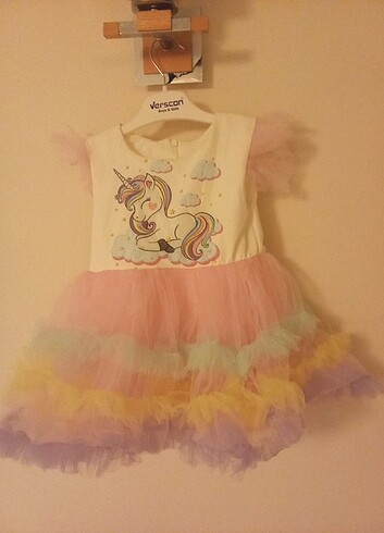 2yaş unicorn tütü elbise