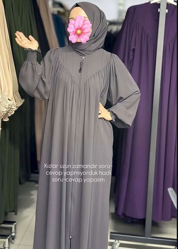 Robalı Elbise Ferace - Görsel 2