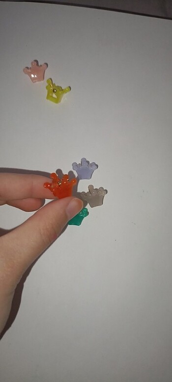 Beden çeşitli Renk Şekilli küçük toka