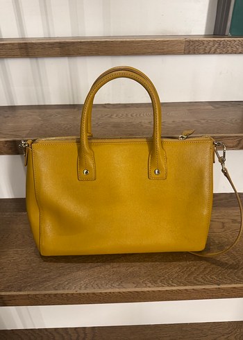  Beden Sarı Deri Kadın Çanta - FURLA