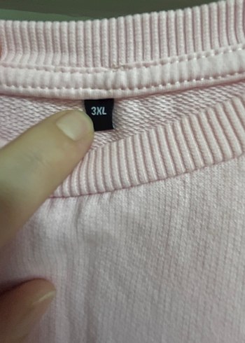Diğer Pembe Kadın Oversize Sweatshirt