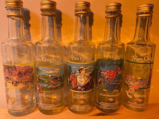 Mudo Concept Van Gogh 5'li Votka Şişesi