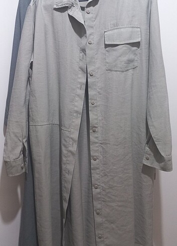 Heqa, tunik, gri