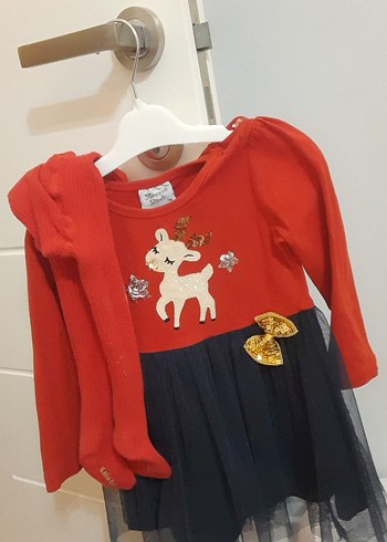 3lü takım Brezee 1.yaş elbise  10 ay 18 ay arası - Görsel 6