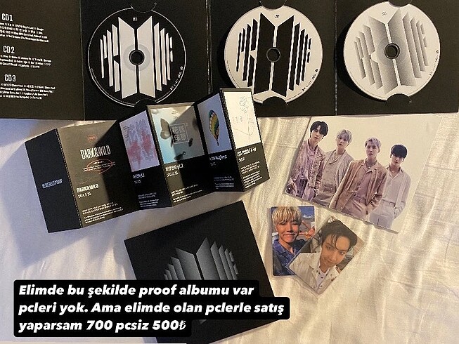Proof album ilanı almayın!!
