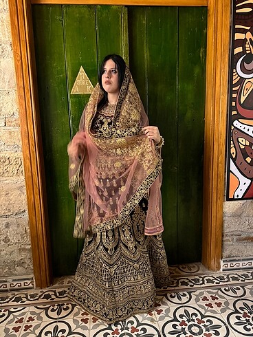 Velvet Lengha