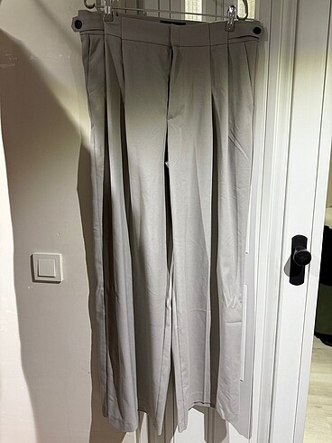 Pull and Bear Pull & bear - pileli yazlık kumaş pantolon