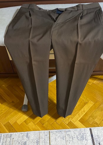 Kahverengi Erkek Düz Kesim Takım Elbise Ceket - Görsel 11