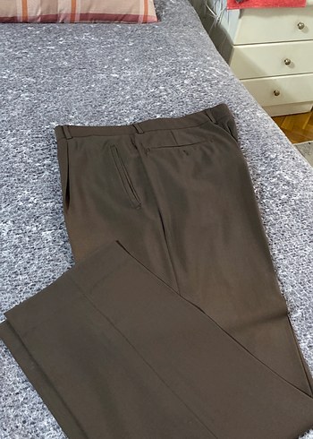 Kahverengi Erkek Düz Kesim Takım Elbise Ceket - Görsel 7