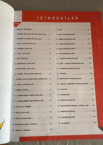  Beden Renk TYT Matematik Soru Bankası Konu Özetli