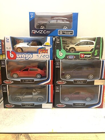 1/43 Burago, MSZ, RMZ Lisanslı