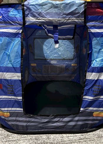 Koyu Mavi Polis Temalı Oyun Çadırı - Görsel 5