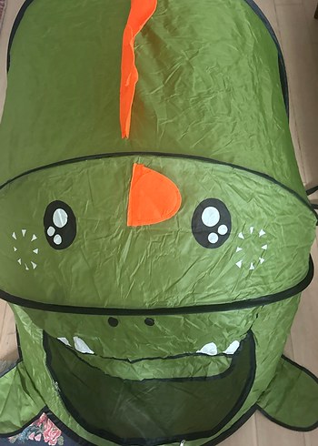 Çocuklar için Yeşil Dinozor Oyun Matı - Görsel 2