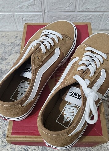 40,5 Beden camel Renk Sıfır Orjinal Vans Filmore Decon 40.5 Numara