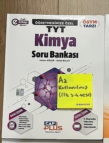 ÇAP PLUS TYT KİMYA