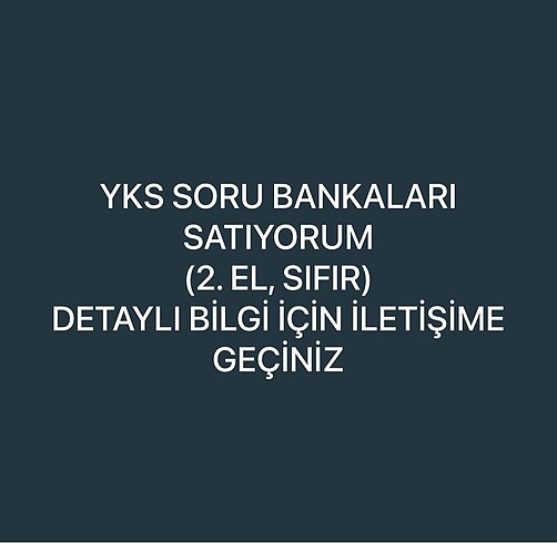 YKS SORU BANKALARI - DENEMELER