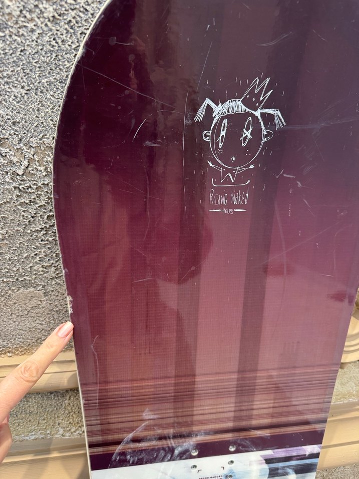 Bordo Powder Snowboard - Görsel 5