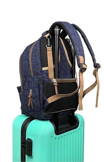 Beden lacivert Renk Stylo Grand Backpack Anne-Bebek Bakım Çantası
